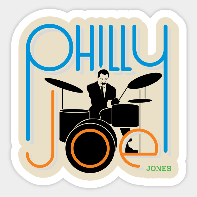 Philly Joe Sticker by Mr. 808